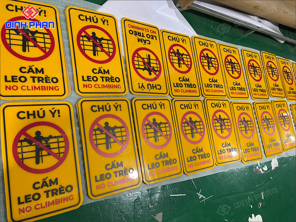 In uv lên mica tại Đắk Lắk in uv lên mica biển nội quy tại bmt