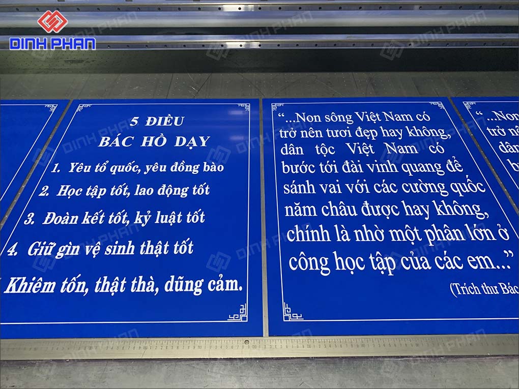 In UV phẳng tại Buôn Ma Thuột in uv phẳng