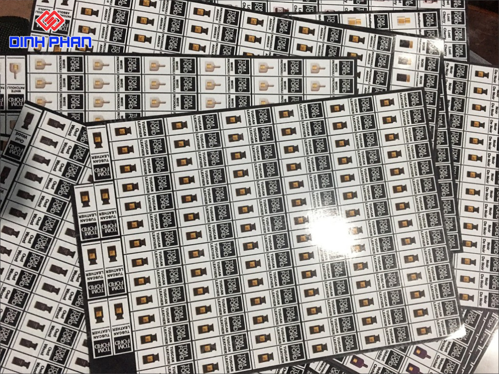 In Tem Nhãn Nước Hoa Chuyên Nghiệp, Giá Rẻ