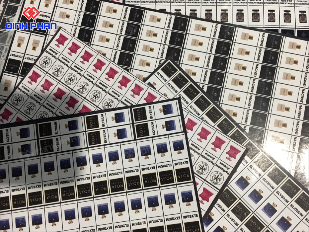 In Tem Nhãn Nước Hoa Chuyên Nghiệp, Giá Rẻ