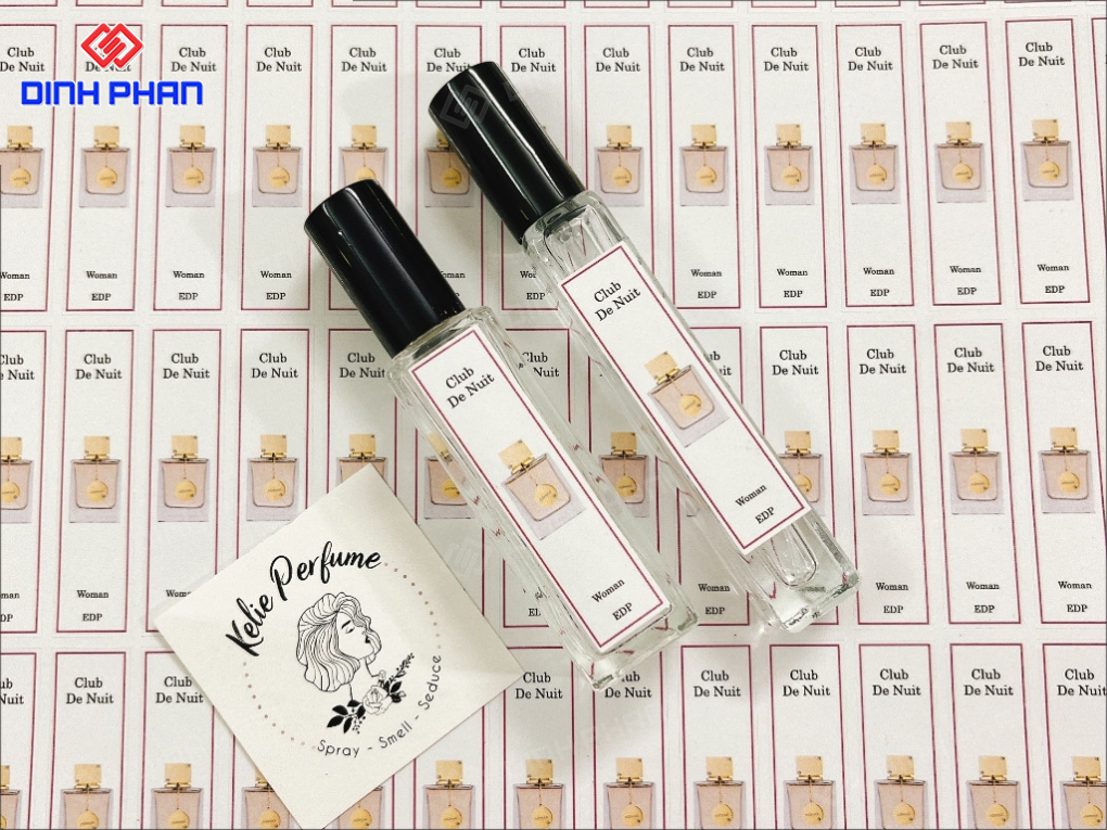 In Tem Nhãn Nước Hoa Chuyên Nghiệp, Giá Rẻ