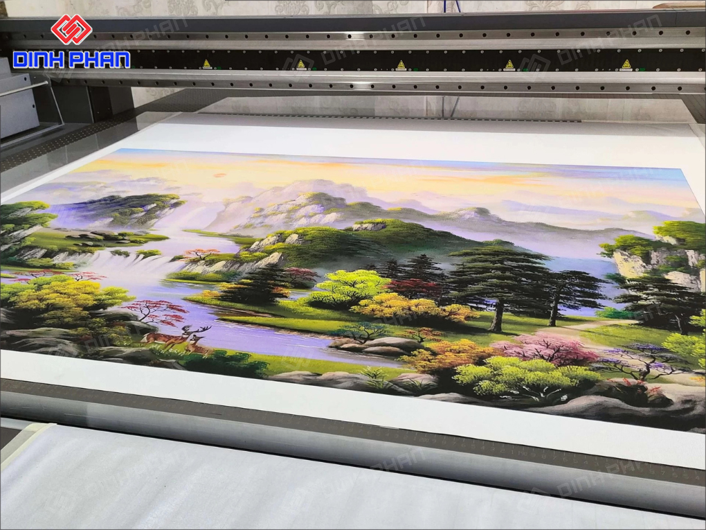 Dịch Vụ In UV Canvas Sắc Nét, Giá Tốt Tại Đắk Lắk