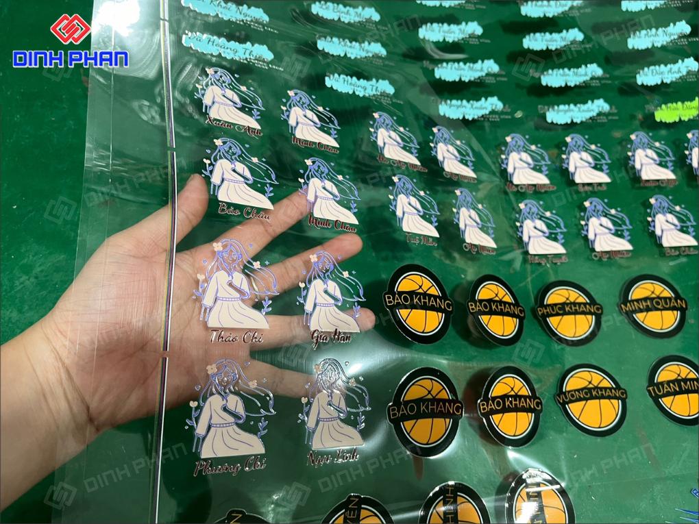 In UV Sticker Giá Rẻ, Chất Lượng, Bền Màu In UV Sticker Giá Rẻ, Chất Lượng, Bền Màu