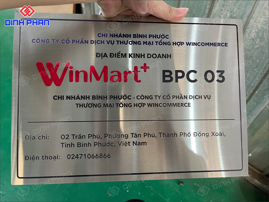In UV Trên Inox Tại Đắk Lắk, In Nhanh, Sắc Nét, Giá Rẻ
