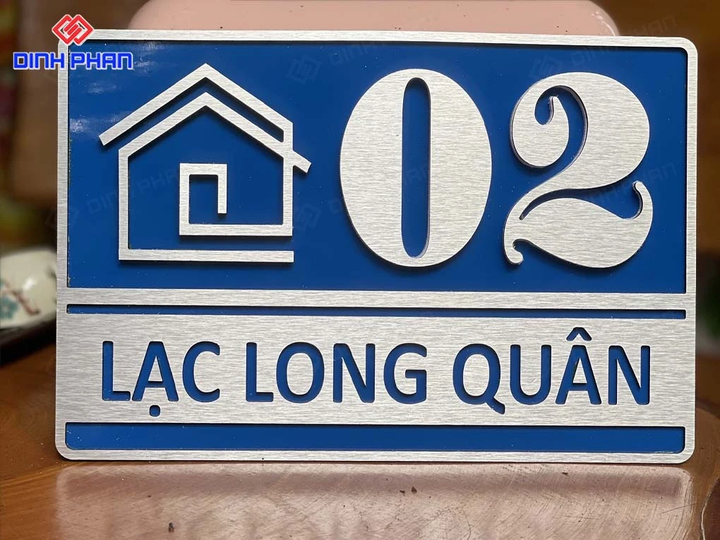 Địa chỉ làm biển số nhà BMT giá rẻ, chất lượng và uy tín Biển số nhà BMT