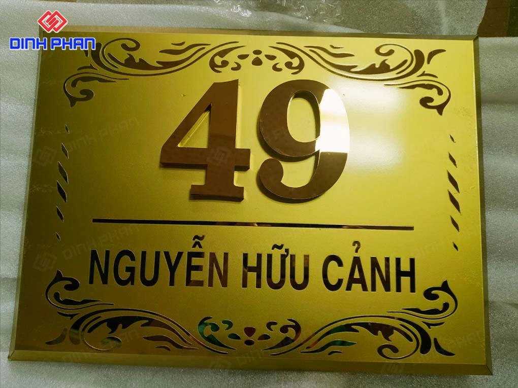 Biển số nhà BMT