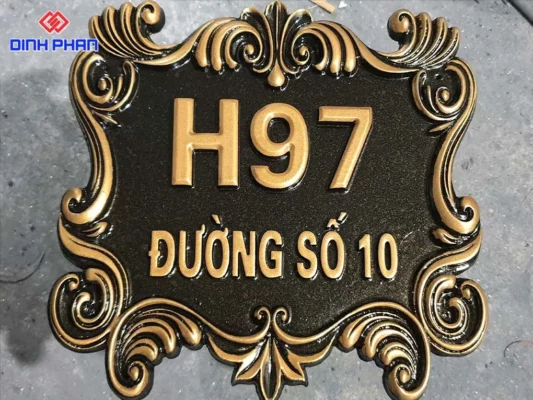 Biển số nhà BMT