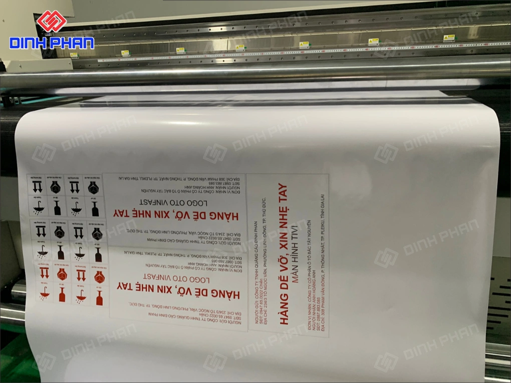 Dịch vụ in UV cuộn Buôn Ma Thuột