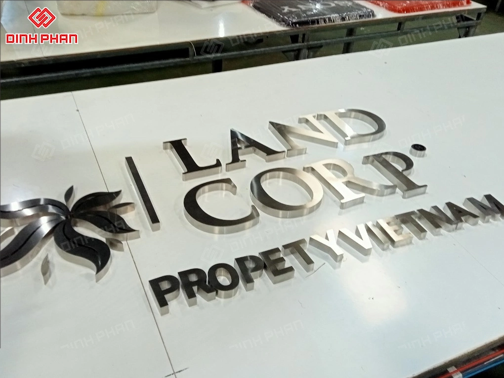 Gia công chữ inox Đắk Lắk