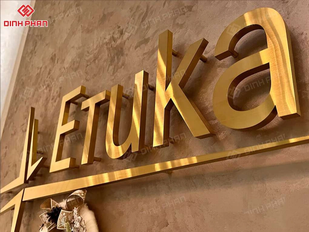 Gia công chữ inox Đắk Lắk