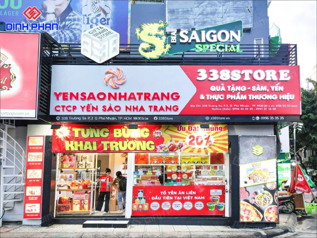Làm bảng hiệu BMT
