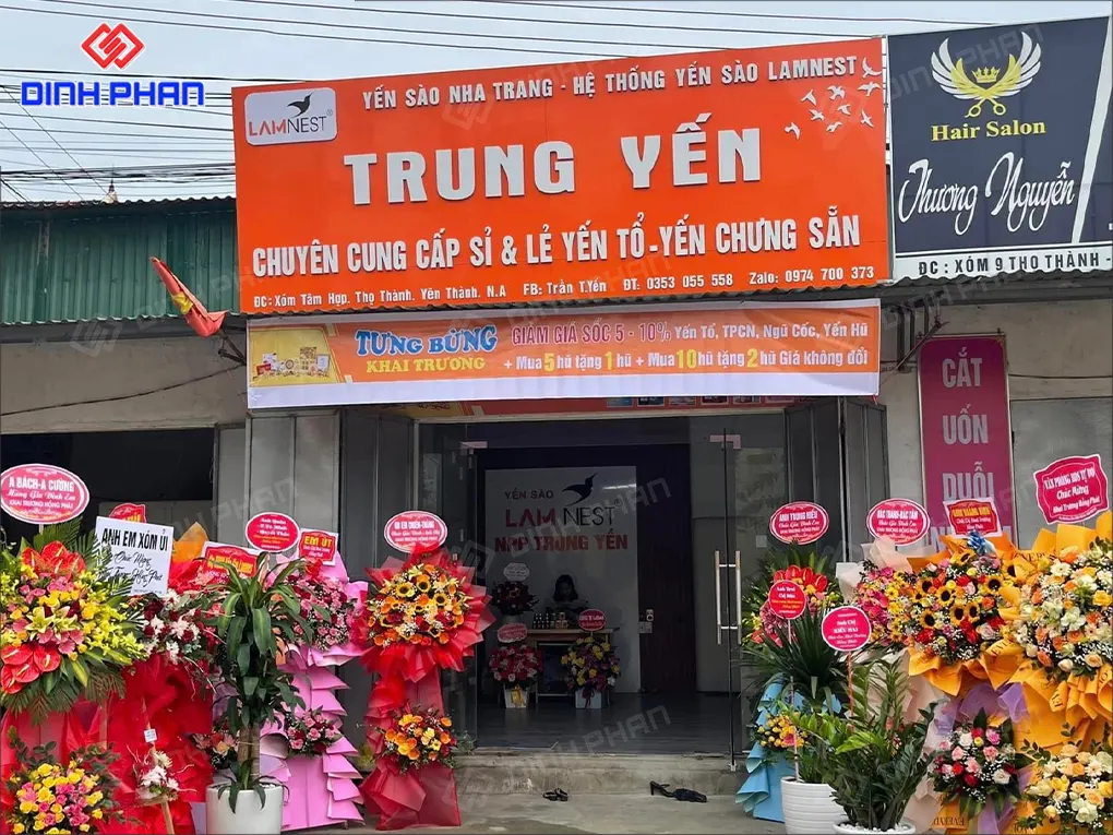 Làm bảng hiệu BMT
