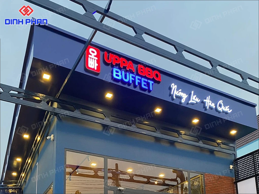 Làm bảng hiệu BMT