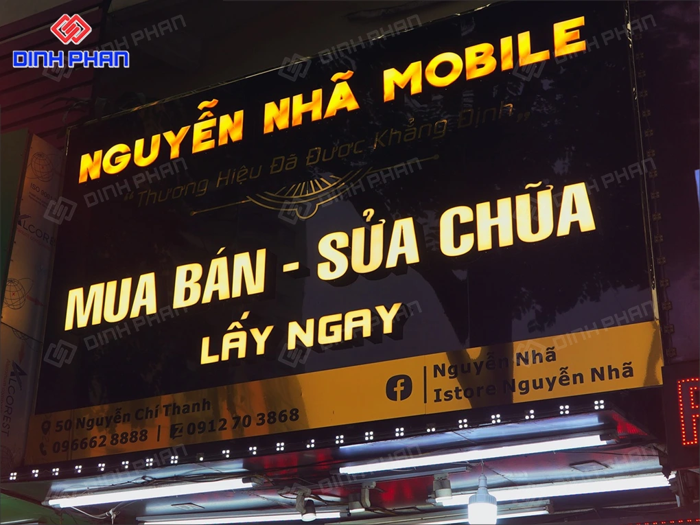 Làm bảng hiệu Đắk Lắk