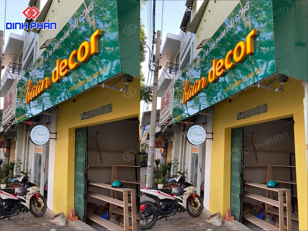 Bảng hiệu đại lý BMT