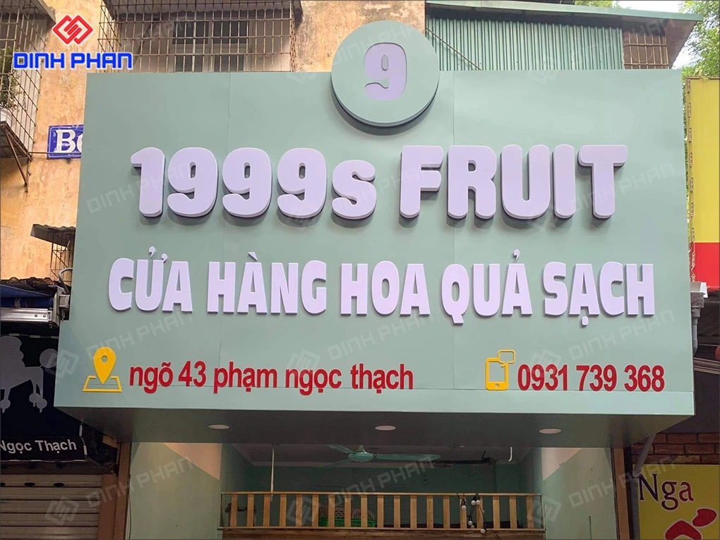 Bảng hiệu đại lý BMT