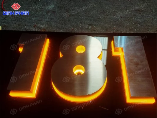 Gia công chữ inox BMT