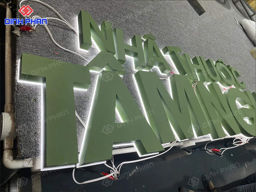Công ty gia công chữ inox BMT giá rẻ, uy tín Gia công chữ inox BMT