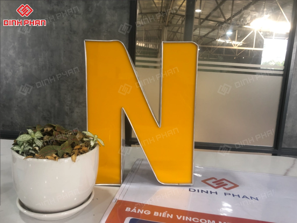 Gia công chữ nhôm BMT