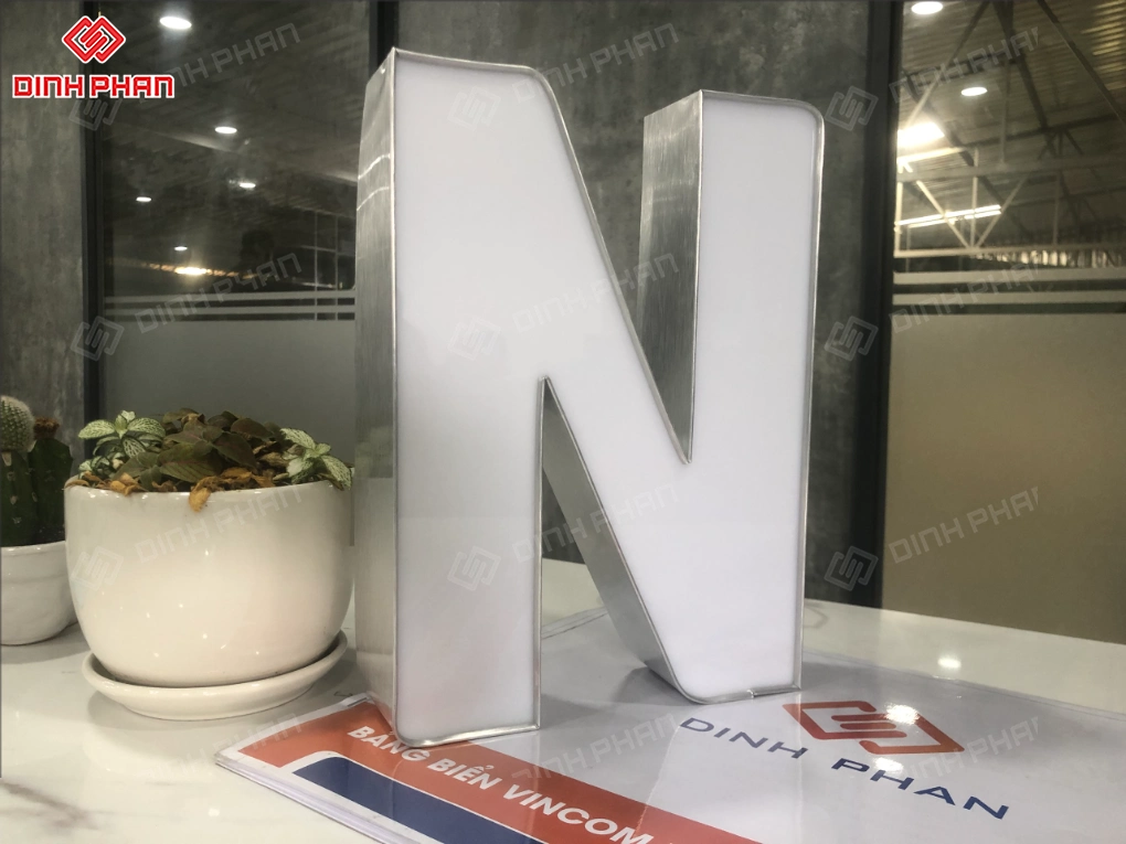 Gia công chữ nhôm BMT