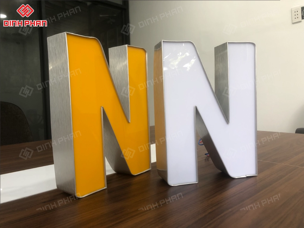 Gia công chữ nhôm BMT