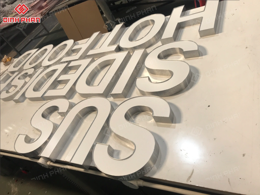 Gia công chữ nhôm BMT