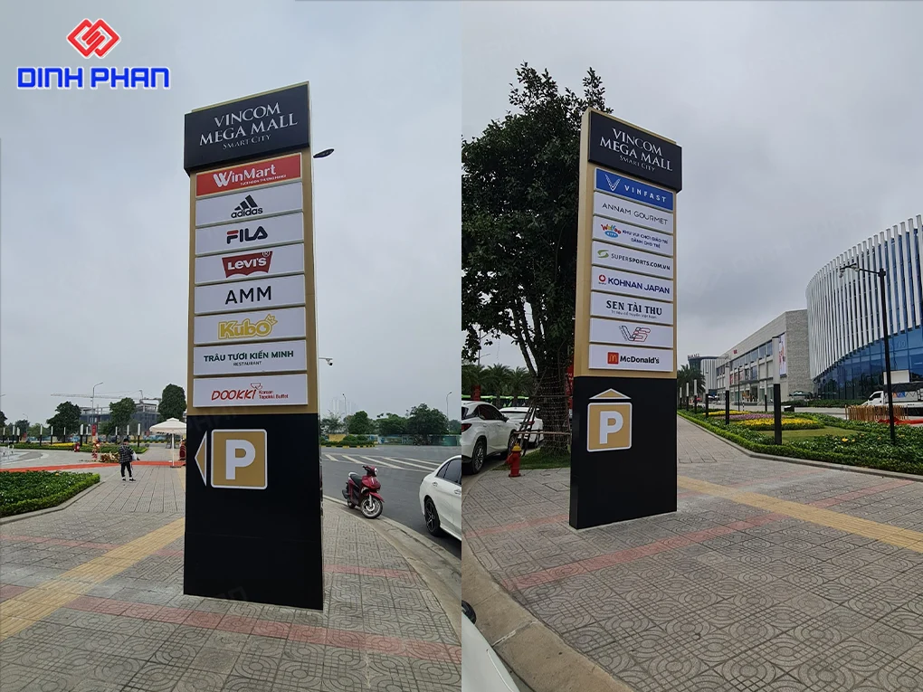 Làm bảng hiệu công ty BMT