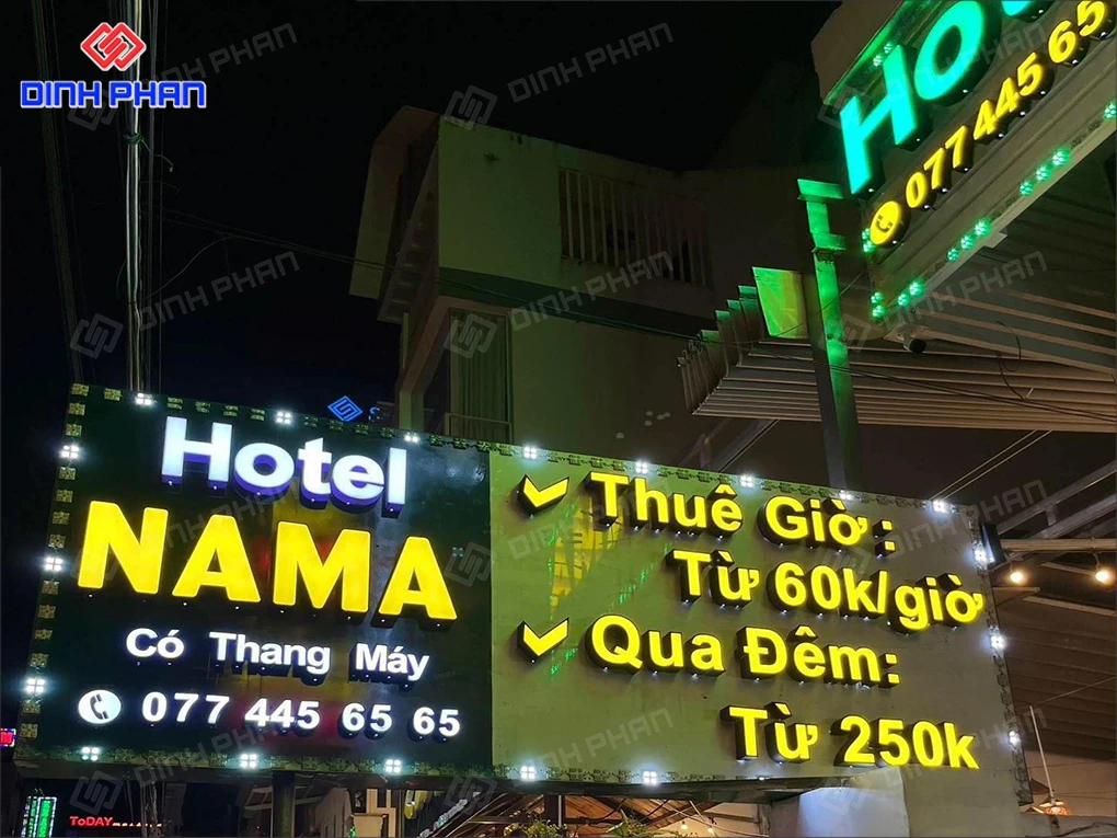 Làm bảng hiệu công ty BMT