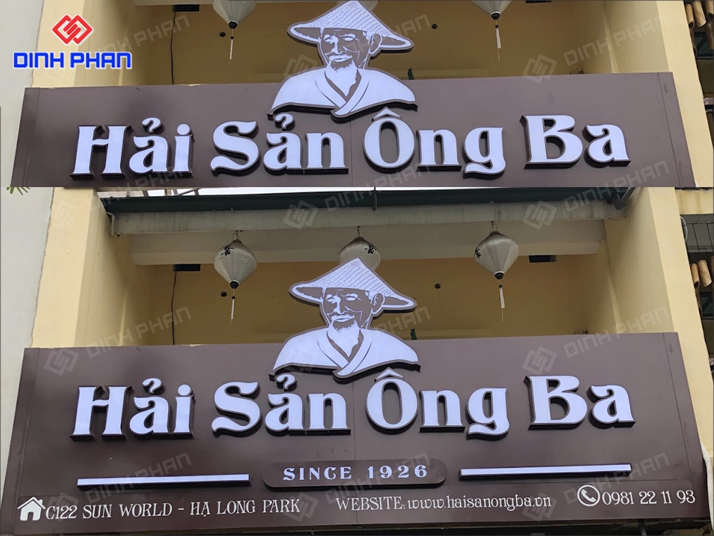 Làm bảng hiệu công ty BMT