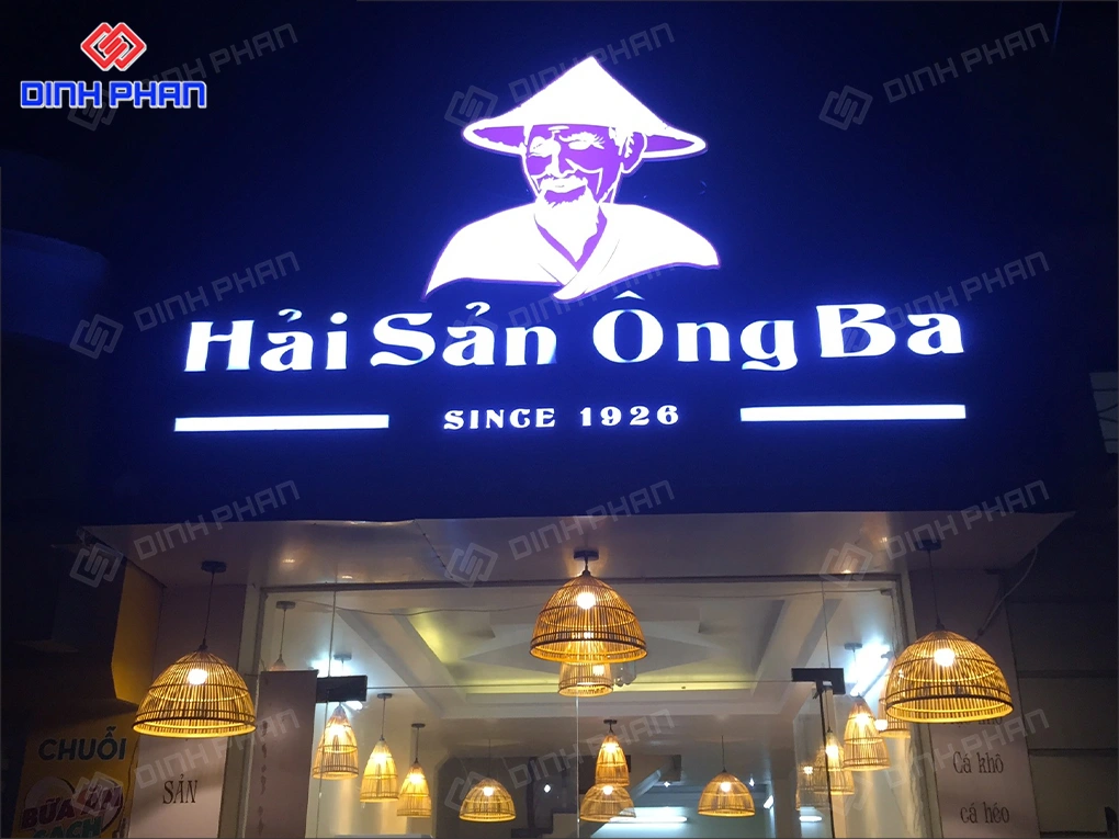 Làm bảng hiệu công ty BMT