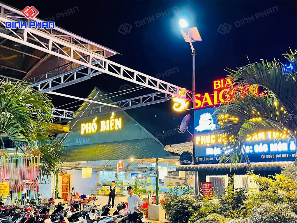Làm bảng hiệu công ty BMT