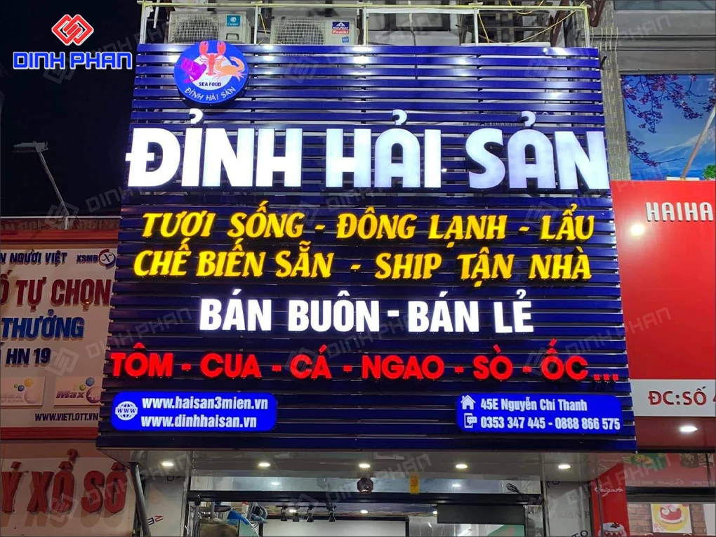 Làm bảng hiệu công ty BMT