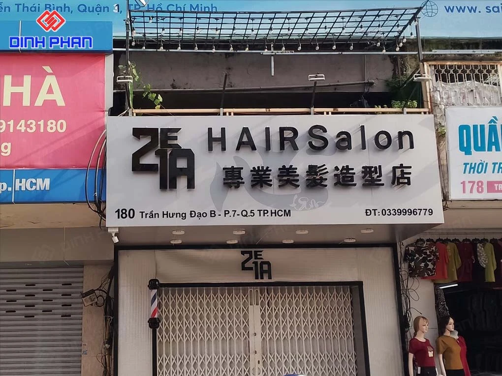 Làm bảng hiệu đèn led BMT