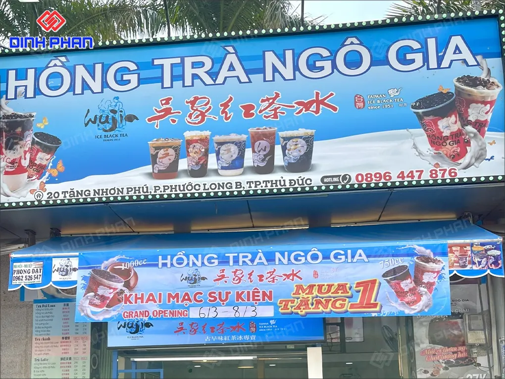 Làm bảng hiệu hộp đèn BMT