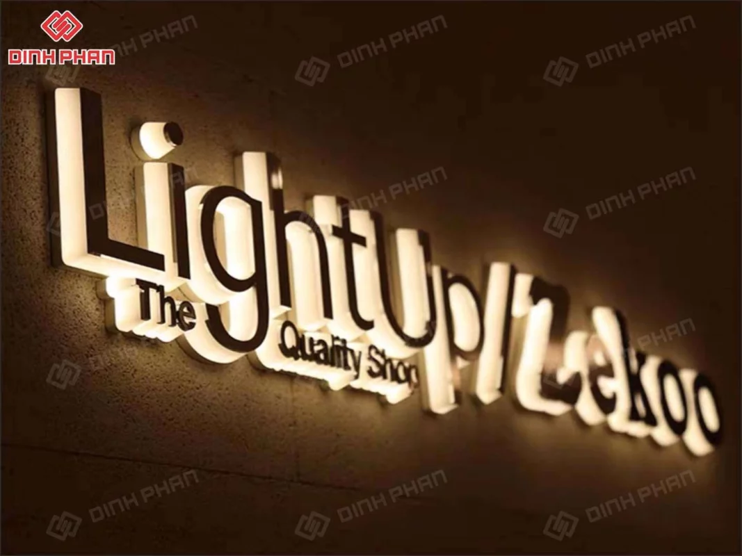 Làm bảng hiệu nhà hàng BMT