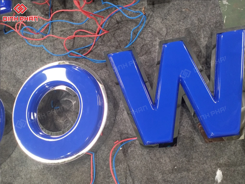 Dịch vụ chữ nổi mica lấy liền tại Daklak