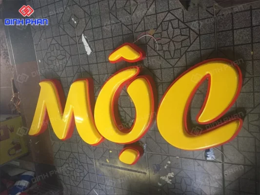 Làm chữ nổi mica Daklak giá rẻ, trọn gói, chất lượng