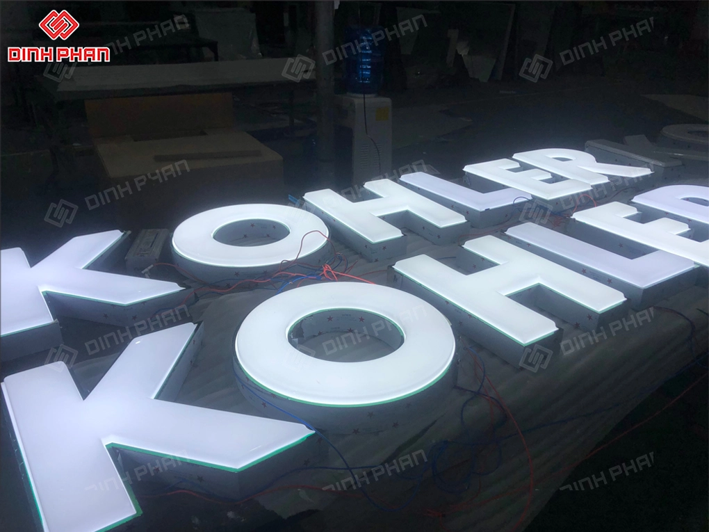 Làm chữ nổi mica Daklak