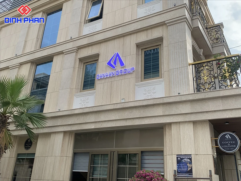 Mẫu bảng hiệu công ty đẹp tại Buôn Ma Thuột