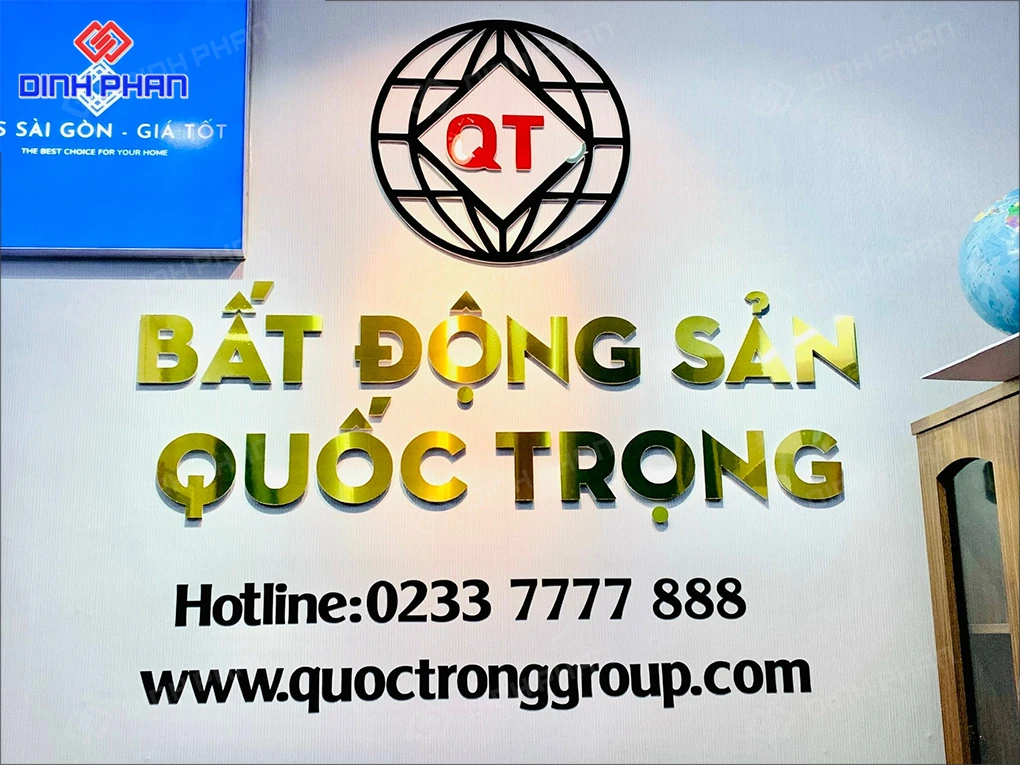 Thi công bảng hiệu BMT