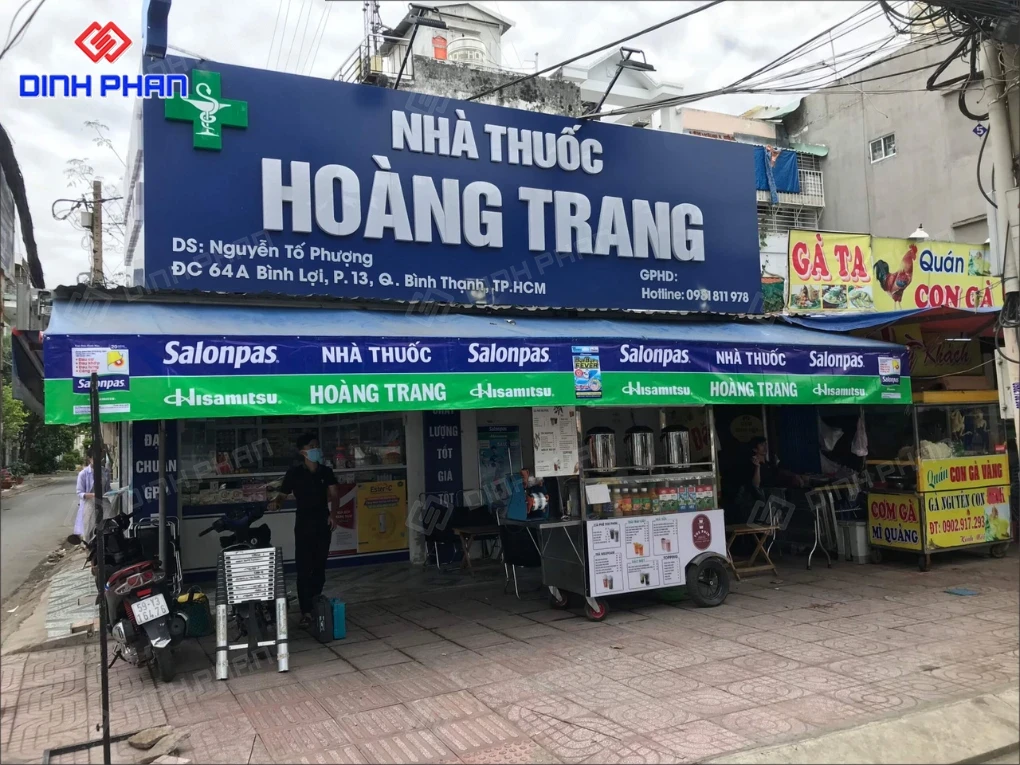 Mẫu bảng hiệu nhà thuốc đạt chuẩn GPP tại BMT