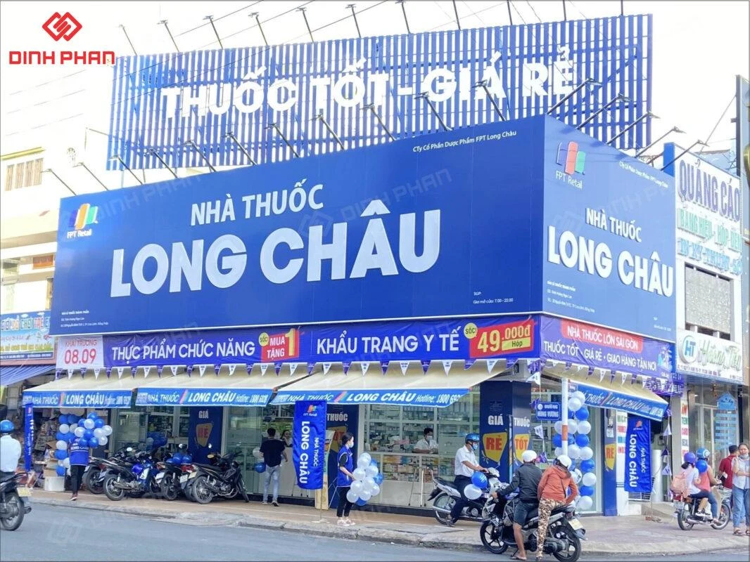Bảng hiệu nhà thuốc BMT