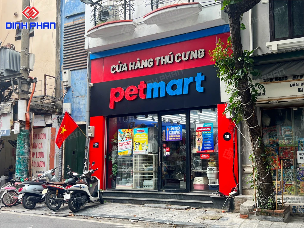 Làm bảng hiệu pet shop BMT giá rẻ, chất lượng