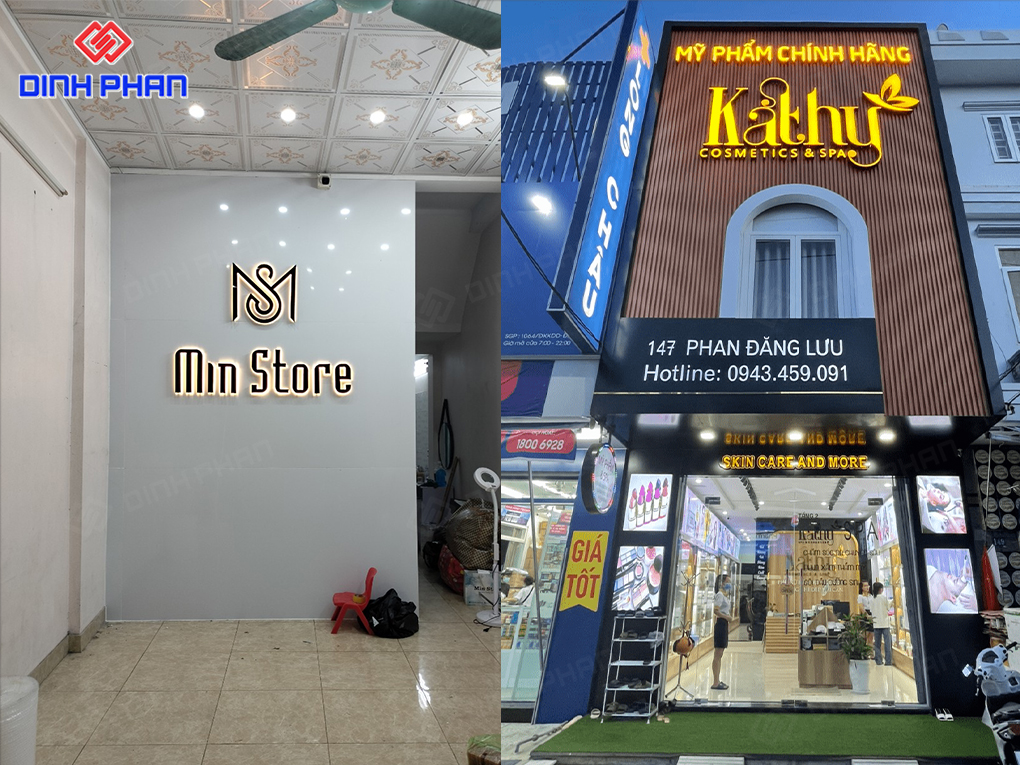 Bảng hiệu spa BMT