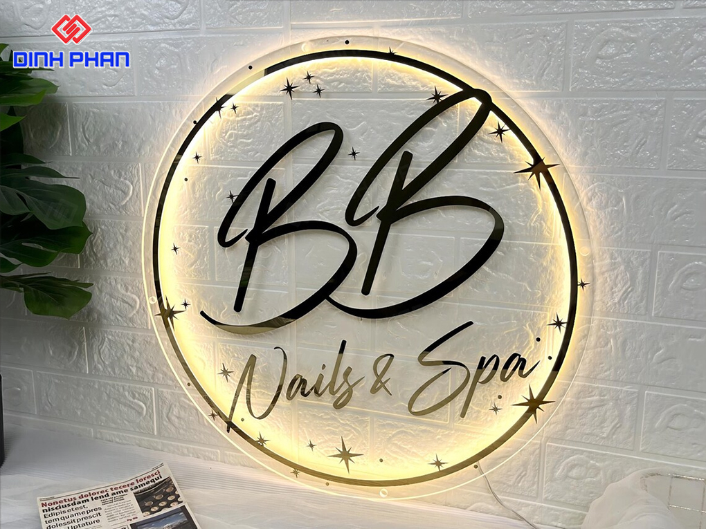 Bảng hiệu spa BMT