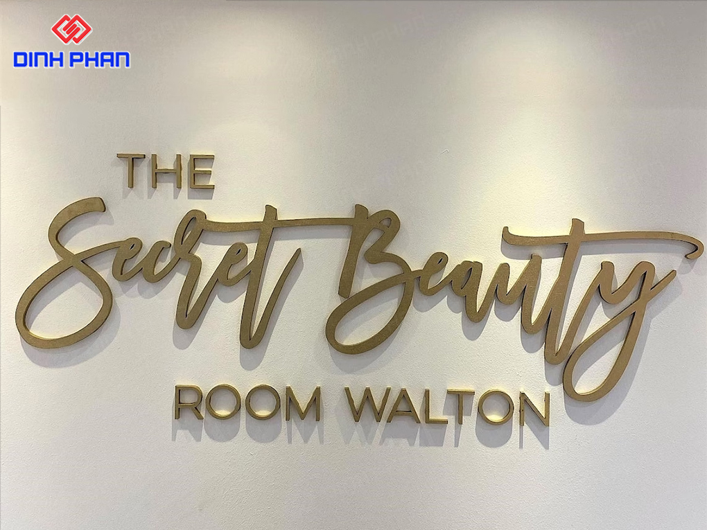 Bảng hiệu spa BMT