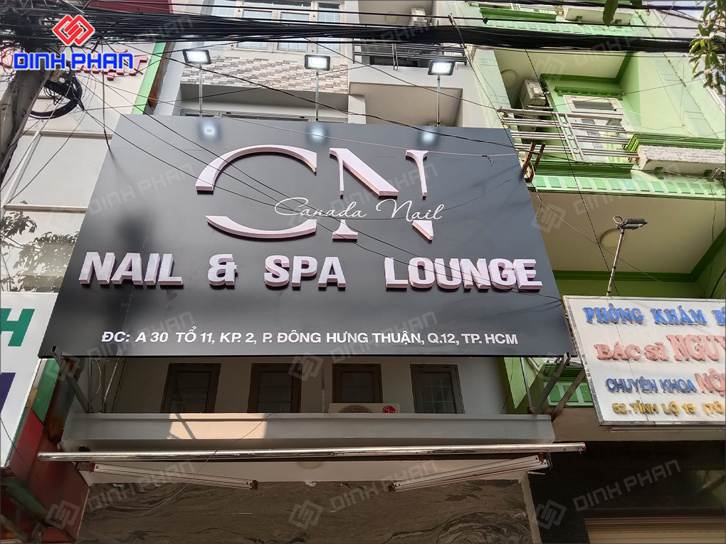 Bảng hiệu spa BMT
