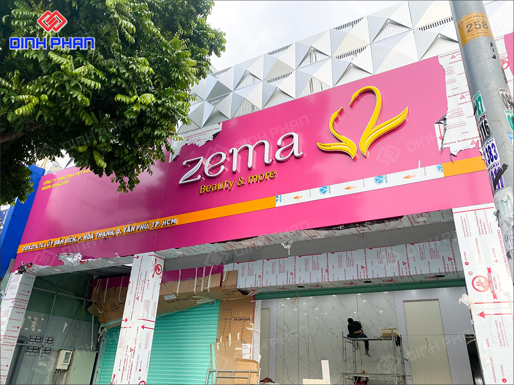 Bảng hiệu spa BMT