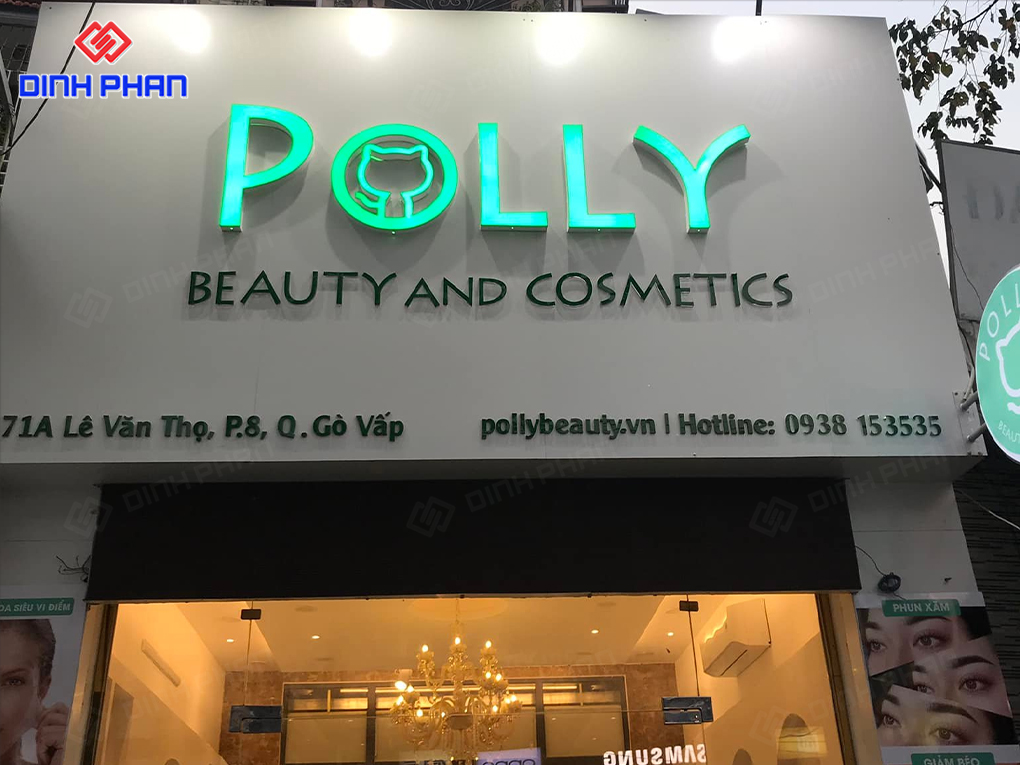 Làm biển quảng cáo spa ở BMT