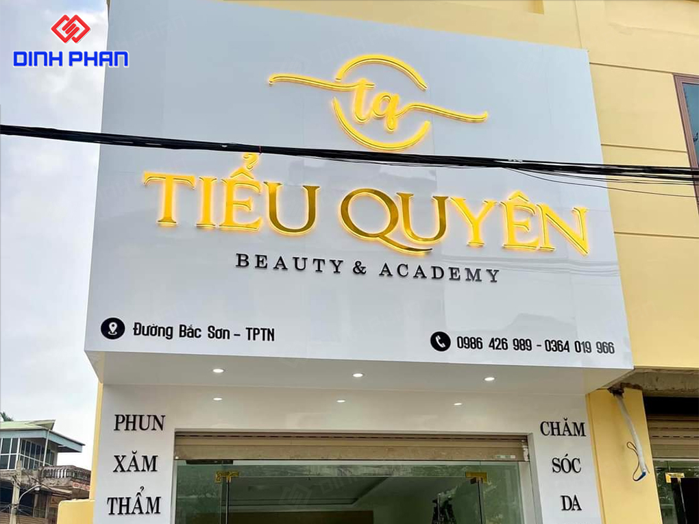 Bảng hiệu spa BMT